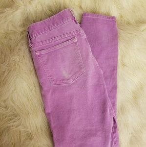 J.Crew toothpick ankle jeans